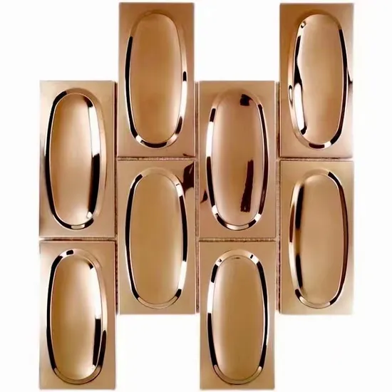 Wall Mosaic Tile, Decorative Material, 3D Wall Art